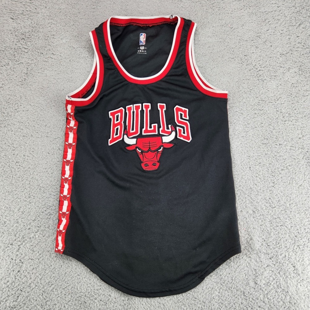 Vintage Chicago Bulls #66 NBA Jersey Mens Size S Black Embroidered Logo